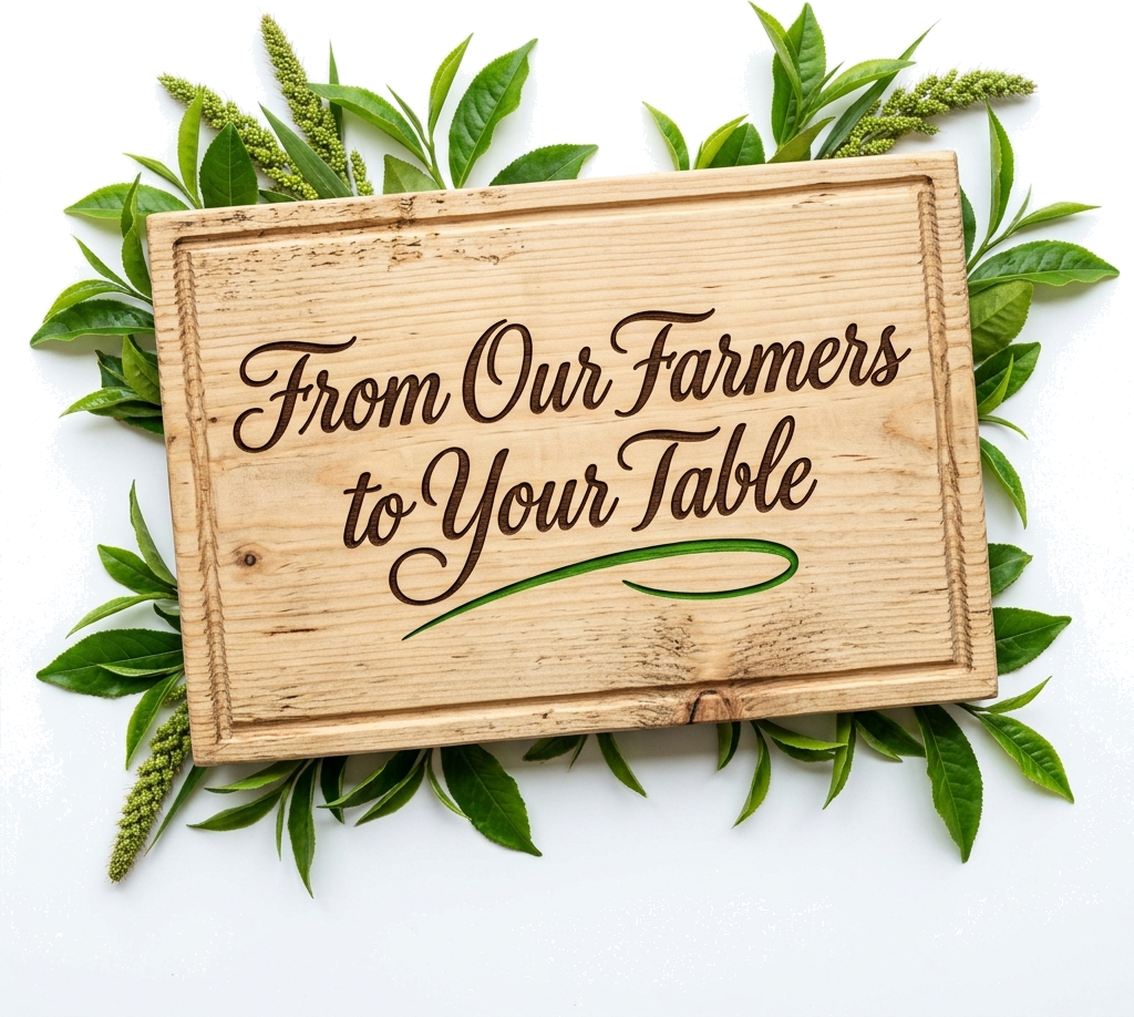 From Our Farmers to Your Table